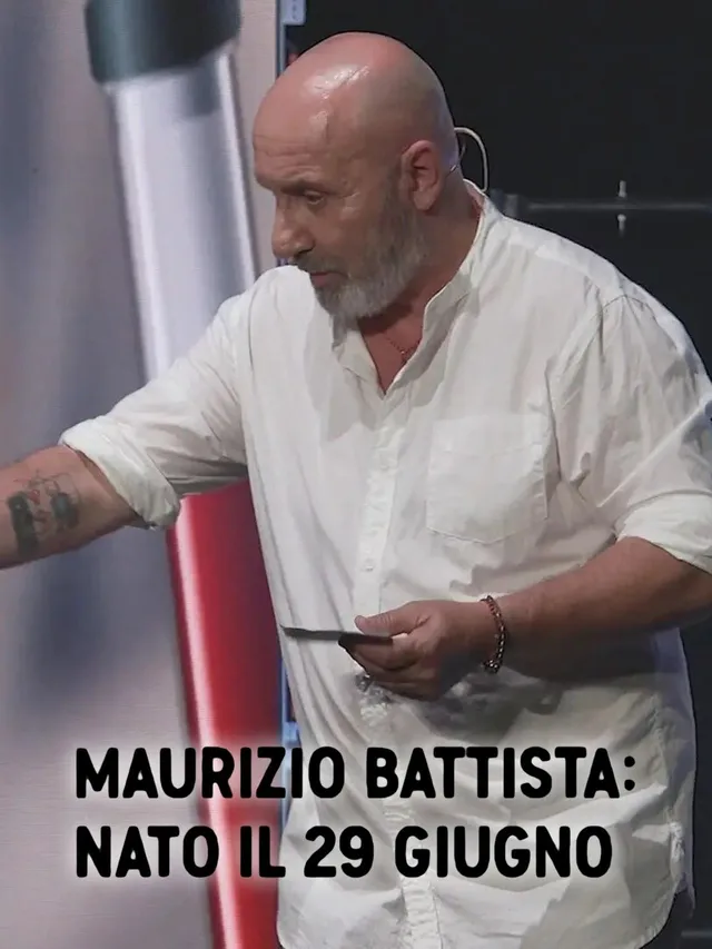 Maurizio Battista: Nato il 29 Giugno