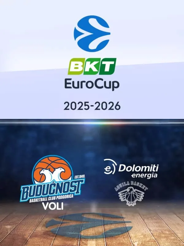 Buducnost Voli Podgorica - Dolomiti Energia Trento