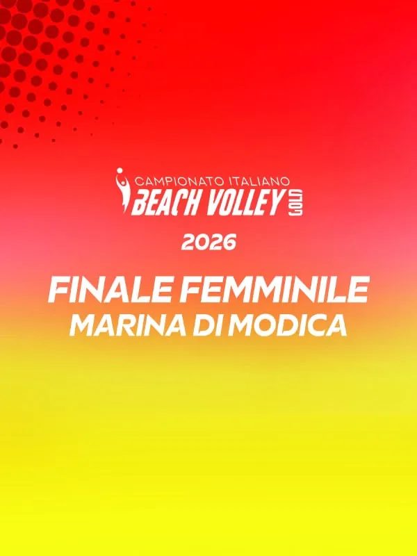 Campionato Italiano Gold, Marina Di Modica: Finale Femminile