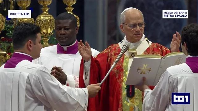 Dalla Basilica di San Pietro, Solennità dei Santi Apostoli Pietro e Paolo: Santa Messa presieduta da Papa Leone XIV