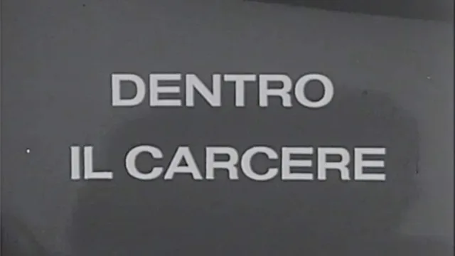 Dentro il carcere - La carriera del detenuto (pt.1)