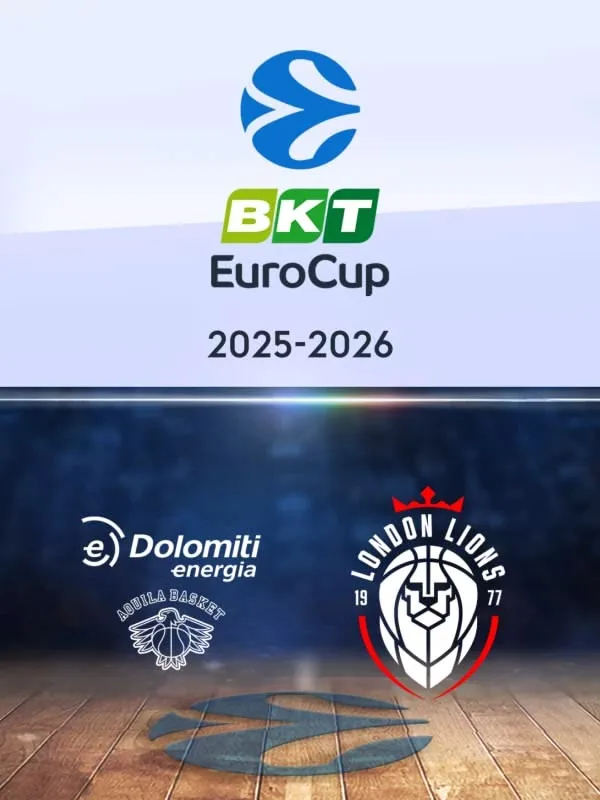 Dolomiti Energia Trento - London Lions