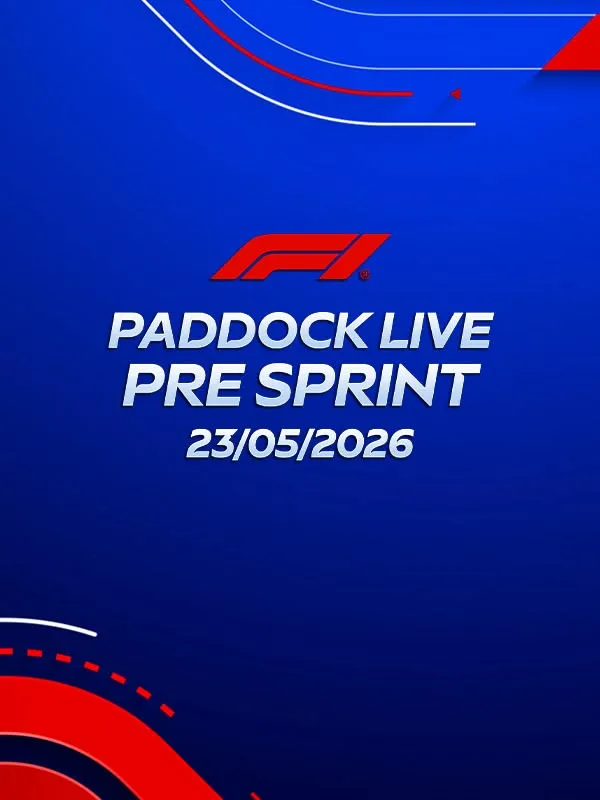 F1 Paddock Live Pre Sprint 2026