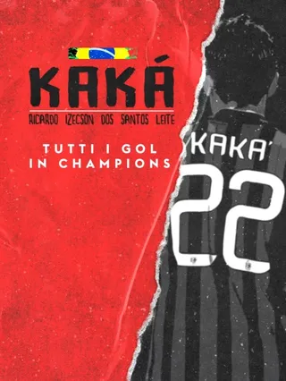 Kakà: tutti i gol in Champions League