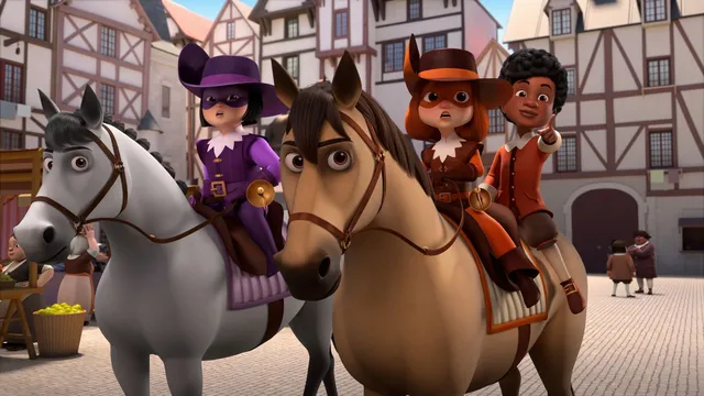 Le tre moschettiere
