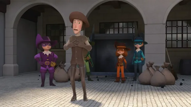 Le tre moschettiere