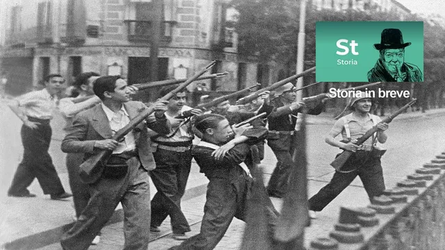 Lo scoppio della guerra civile in Spagna