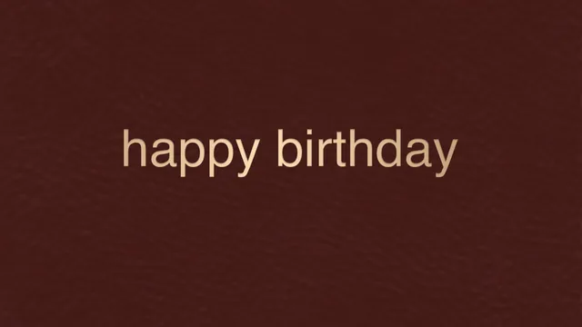 Note di cinema - Happy birthday