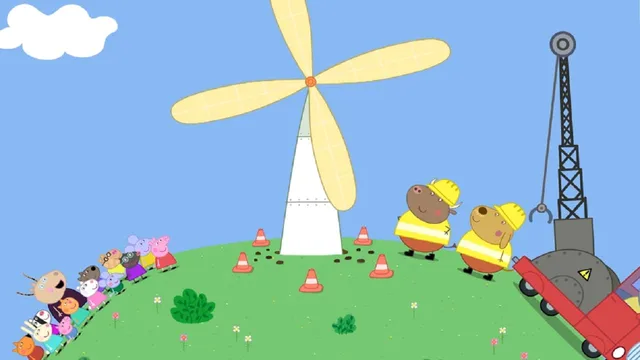 Peppa Pig Pale eoliche e girandole (Versione italiana)