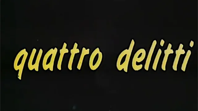 Quattro delitti - Per due testoni