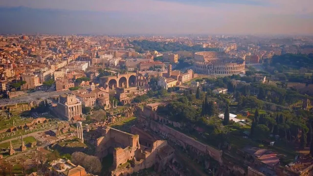 Roma - uno sguardo dal cielo