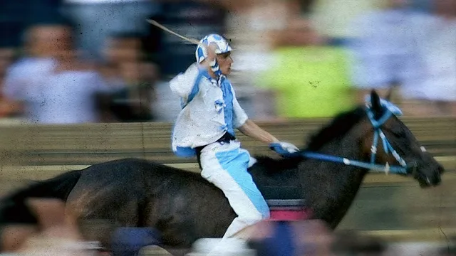 Tittia, fantino da Palio