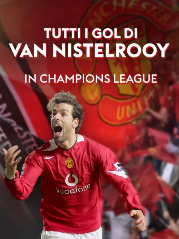Tutti i gol di Van Nistelrooy in Champions League