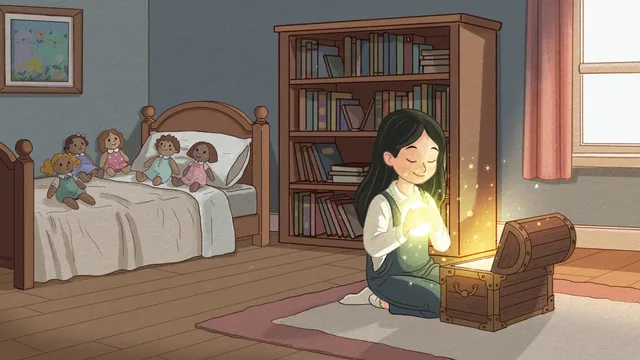 Buonanotte con Carolina - Storie e letterine - Giulia e lo scrigno segreto