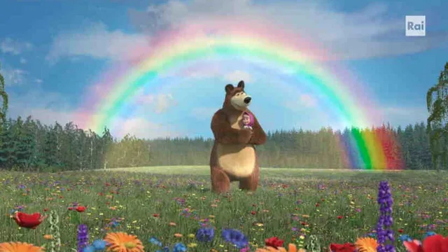 Masha e Orso - Filastrocche per tutti - I colori dell'arcobaleno