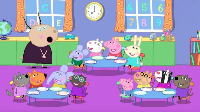 Peppa Pig - Colazione in classe