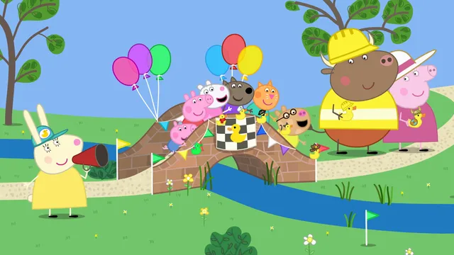 Peppa Pig - Gara di paperelle