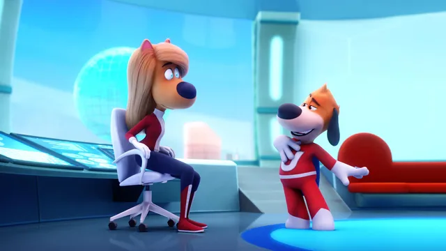 Underdog e i Canine Defenders - PollyBot