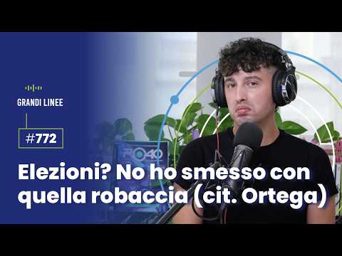 Elezioni? No ho smesso con quella robaccia (cit. Ortega)